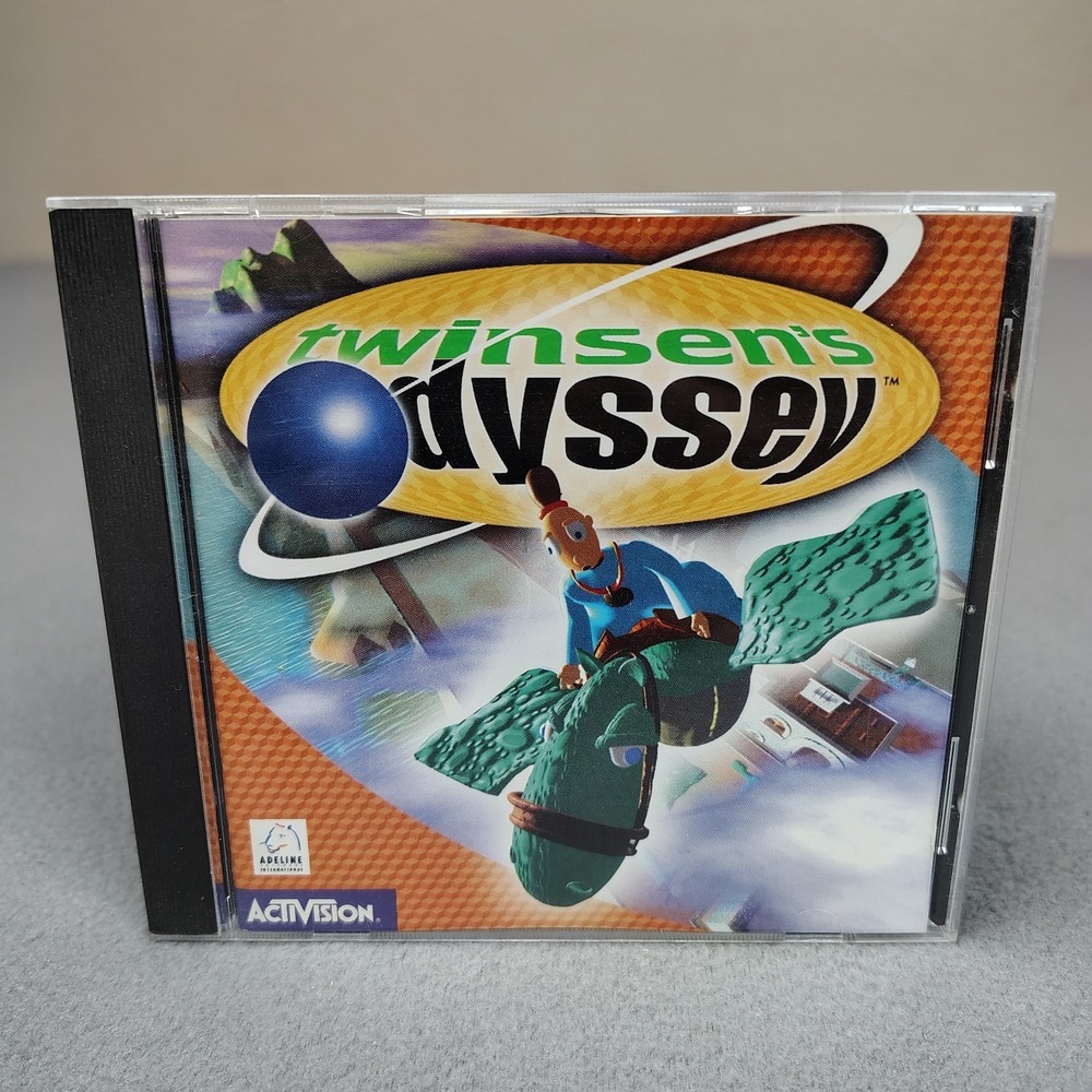 Twinsens Odyssey PC Game Windows Little Big Adventure 2 Jewel Case Activision 97